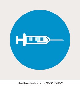 Syringe icon.