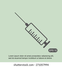 Syringe icon