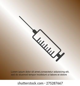 Syringe icon