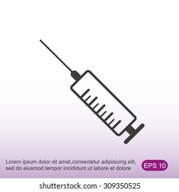 Syringe icon