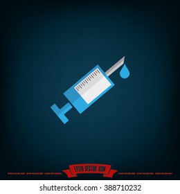 Syringe icon