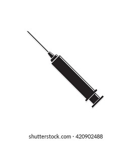 Syringe Icon. 