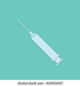 Syringe Icon. 