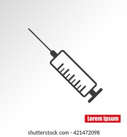 Syringe icon
