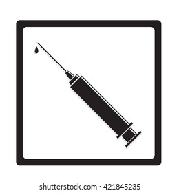 Syringe Icon. 