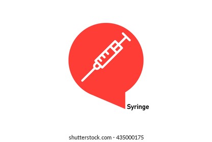 Syringe icon