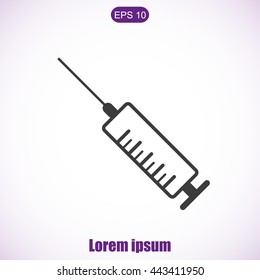 Syringe icon

