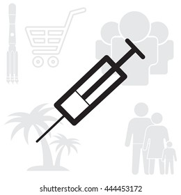 syringe icon
