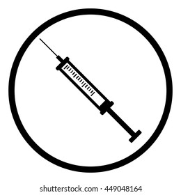 Syringe Icon.