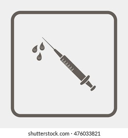 Syringe Icon.
