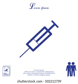 syringe icon