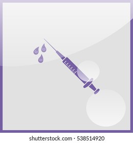 Syringe Icon.