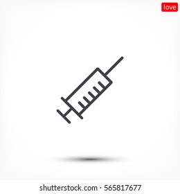 Syringe  icon