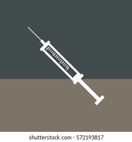 Syringe Icon.