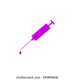 Syringe. Icon.