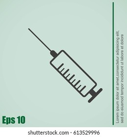 Syringe icon