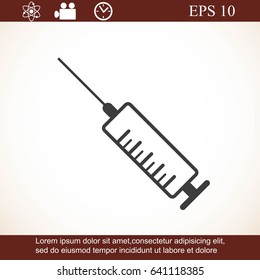 Syringe icon