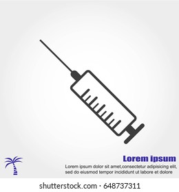 Syringe icon