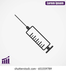 Syringe icon