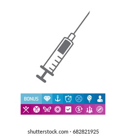 Syringe icon