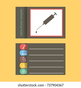 Syringe. Icon.