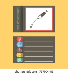 Syringe. Icon.