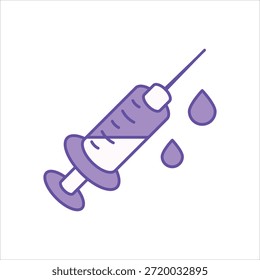 Spritze Symbol sauber und moderne Vektorgrafik