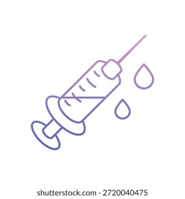 Spritze Symbol sauber und moderne Vektorgrafik