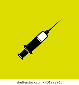 syringe icon  design 