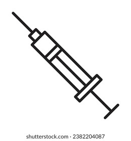 Syringe icon design for personal commercial use