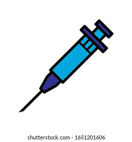 syringe icon design vector template