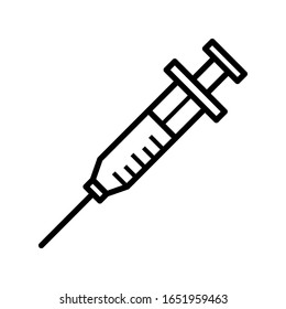 syringe icon  design vector template