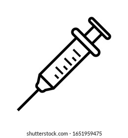 syringe icon  design vector template