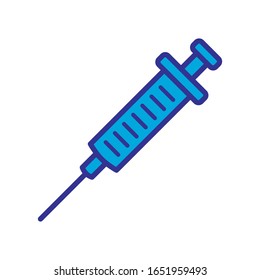 syringe icon  design vector template