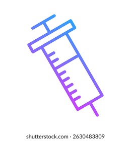 Syringe Icon Element For Design