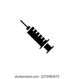 Syringe icon flat vector design