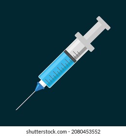 syringe icon high resolution vector illustration logo clipart