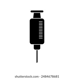 Syringe icon illustrated in vector