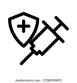 Ícone de seringa ilustração vetor modelo de design