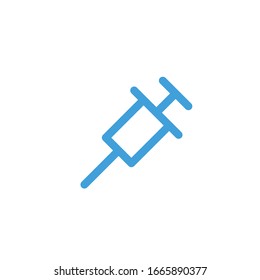 Spritzensymbol. Liniendesign-Vorlage. Vektorillustration