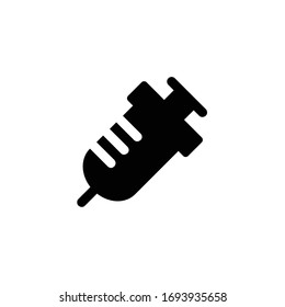 Syringe Icon , Medical Symbol.