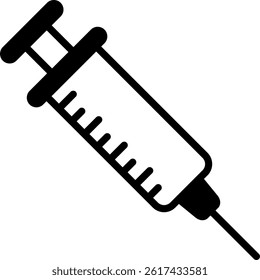 Syringe Icon Mixed Vector Illustration