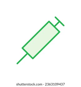 Syringe icon set. injection icon vector.