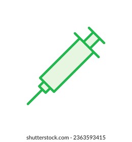 Syringe icon set. injection icon vector.