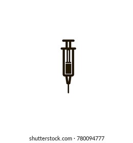 syringe icon. sign design