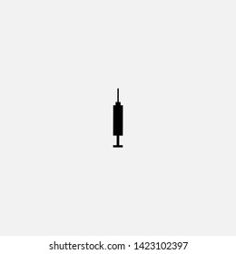 syringe icon sign signifier vector