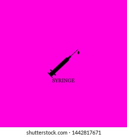 syringe icon sign signifier vector