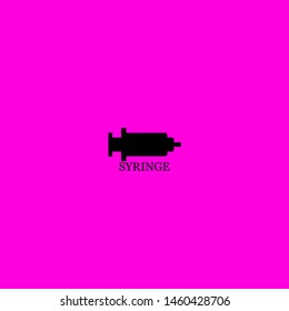 syringe icon sign signifier vector