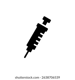 Syringe icon symbol for apps and websites. injection sign and symbol.vaccine icon