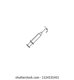 Syringe Icon template